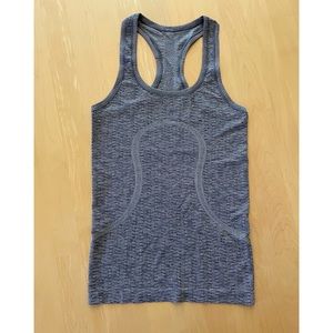 Lululemon Tech Swiftly Racerback Tank Top, Gray Size 4
